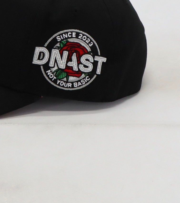 Black on Black - Casquette satin