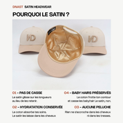 Demi-casquette DNAST - Beige structurée