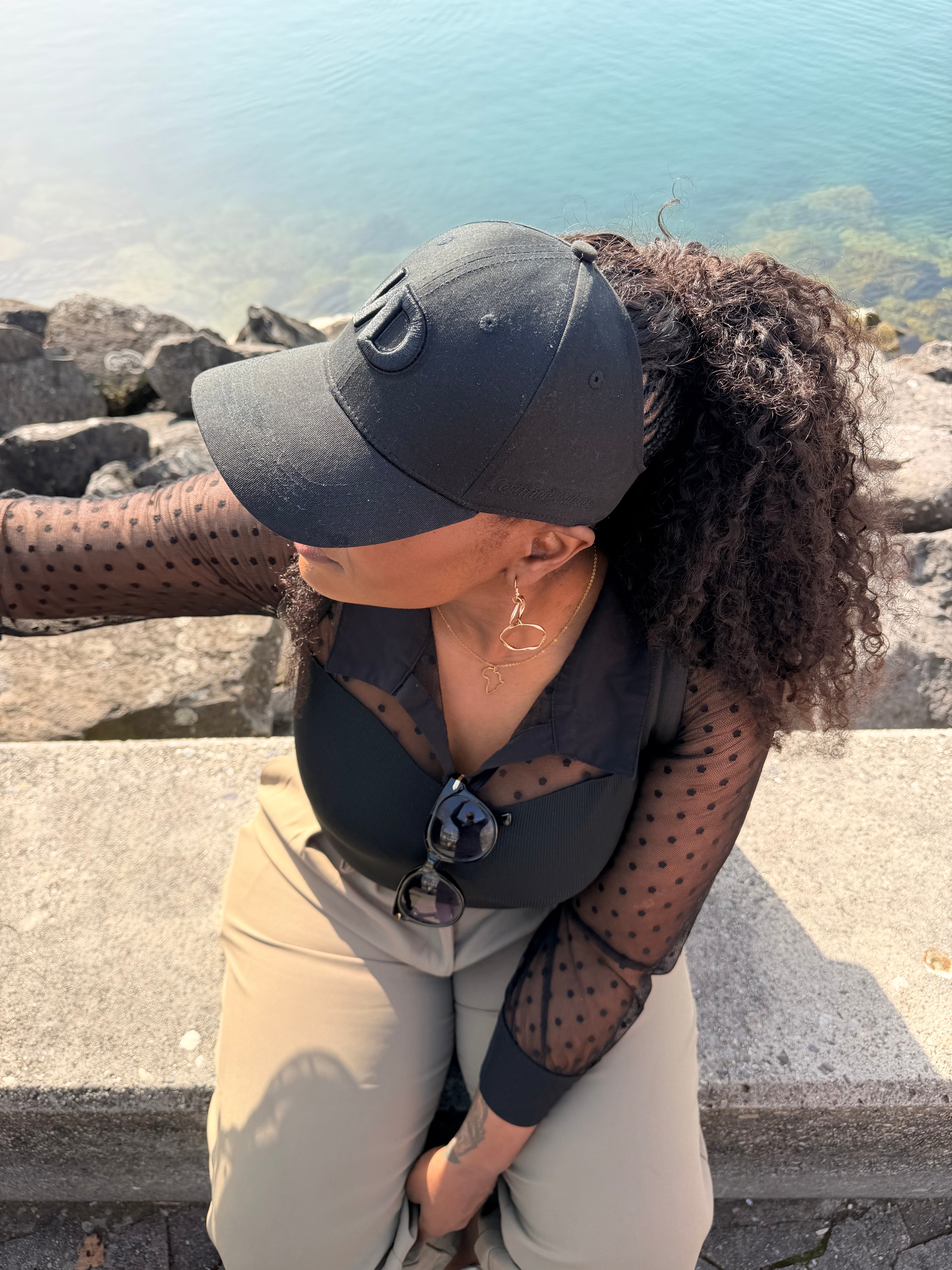 Demi-casquette anti-frictions doublée en satin