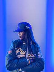 Casquette Satin Royal Blue – 5-Panels Structurée “Legacy” | DNAST