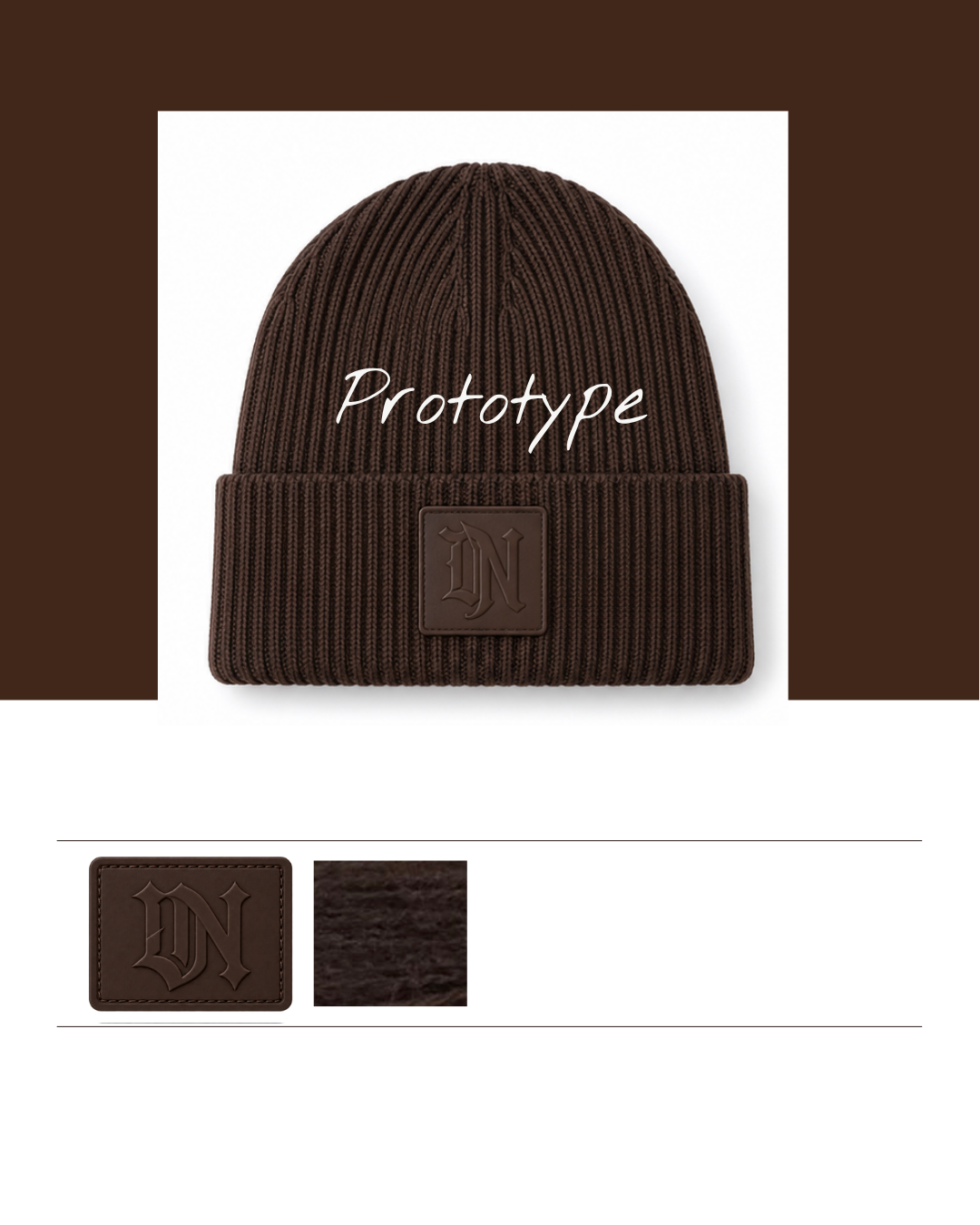 Bonnet d’hiver enfant - Chocolat