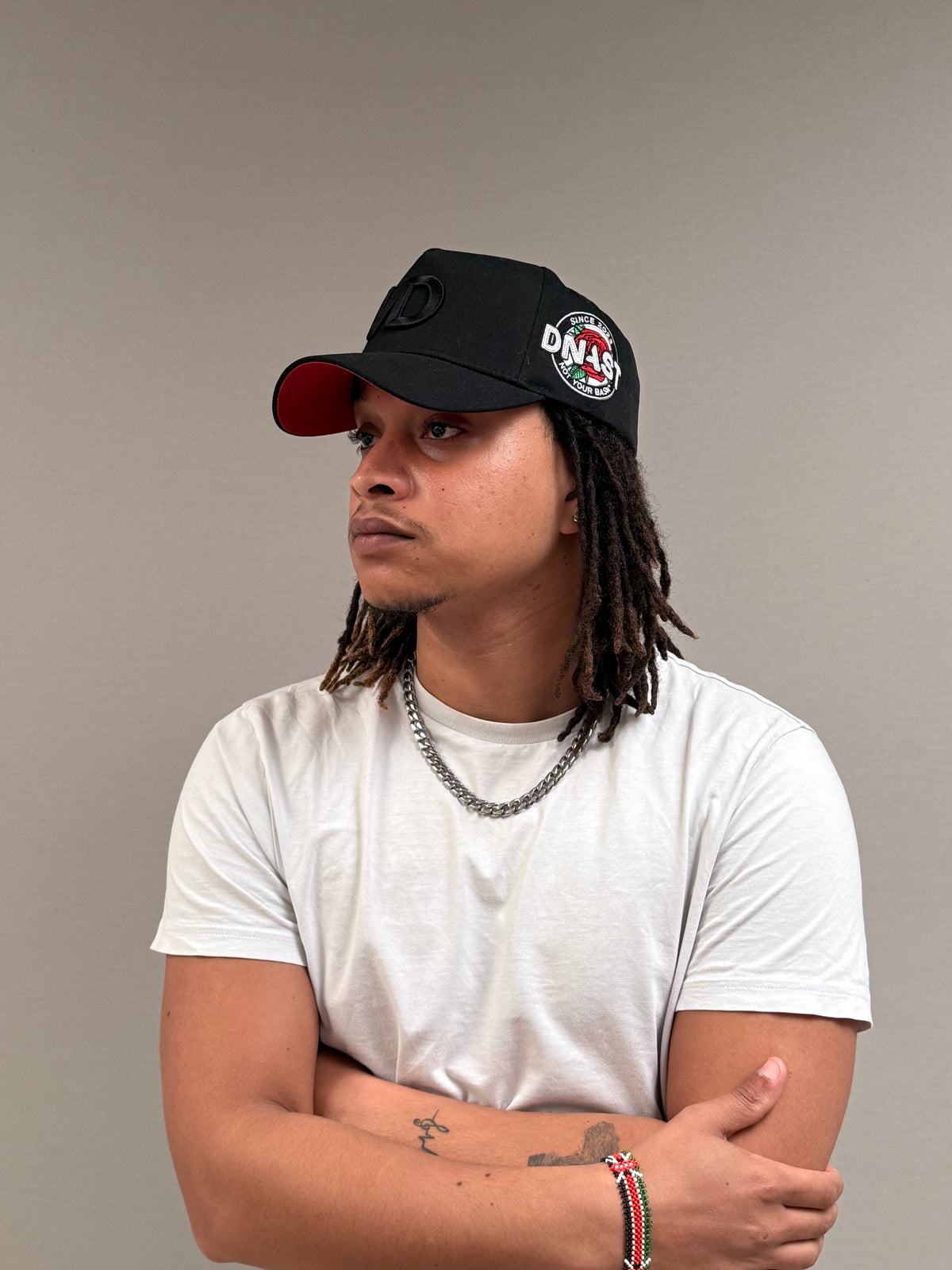 Black on Black - Casquette satin