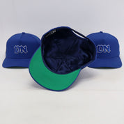 Casquette Satin Royal Blue – 5-Panels Structurée “Legacy” | DNAST