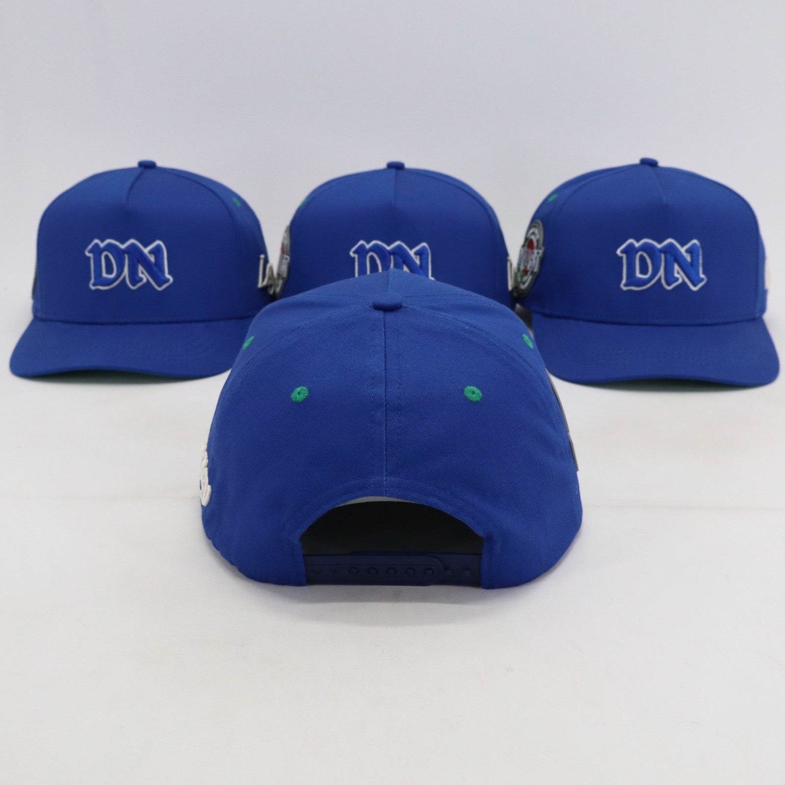 Casquette Satin Royal Blue – 5-Panels Structurée “Legacy” | DNAST