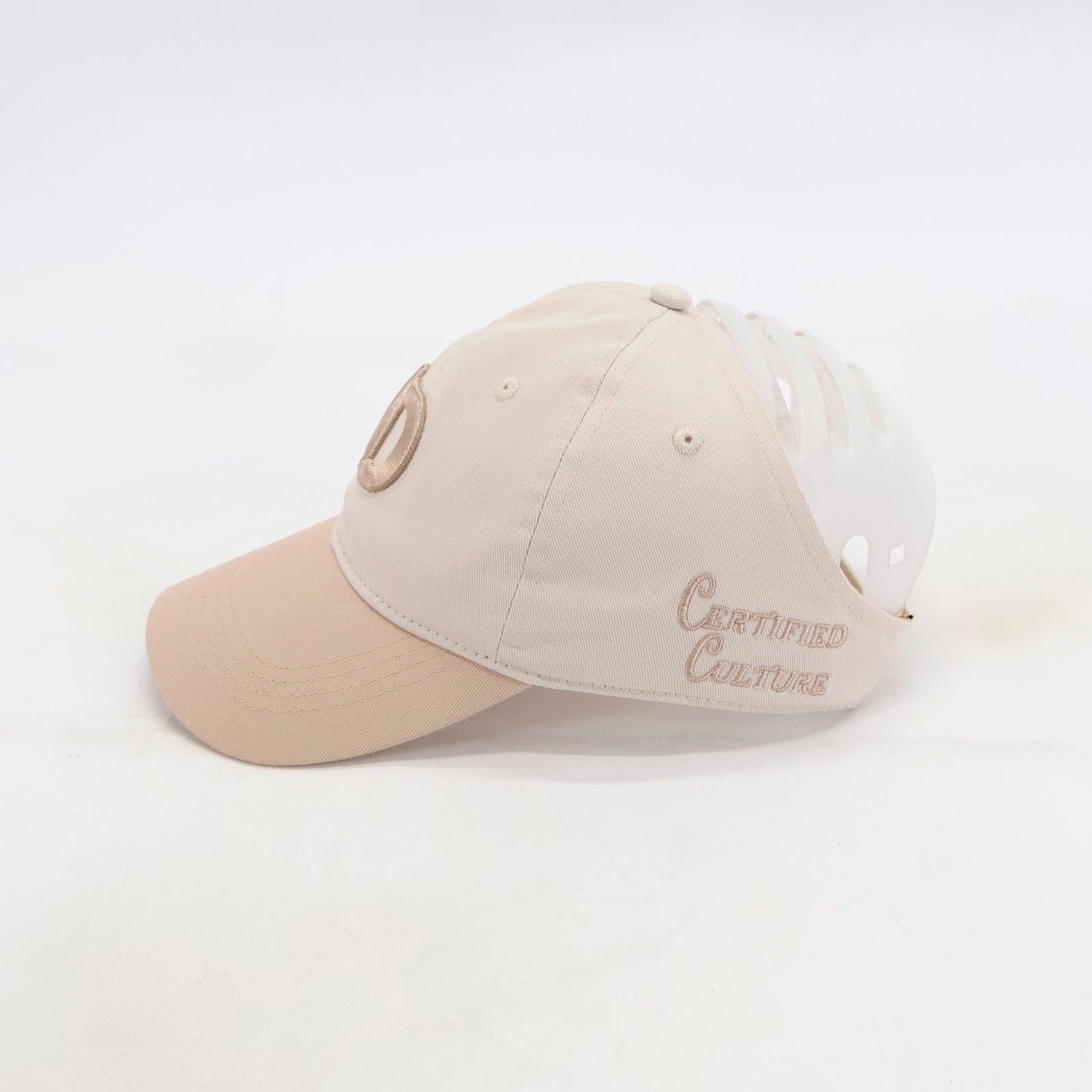 Demi-casquette DNAST - Beige structurée