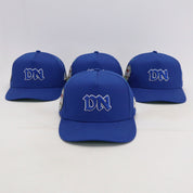 Casquette Satin Royal Blue – 5-Panels Structurée “Legacy” | DNAST