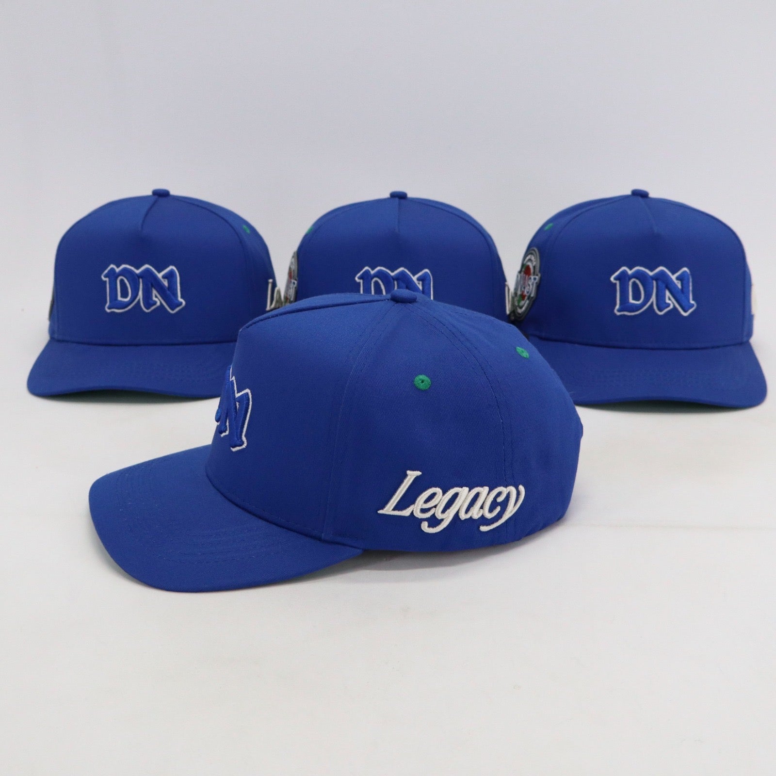 Casquette Satin Royal Blue – 5-Panels Structurée “Legacy” | DNAST