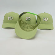 KIDS - VISIERE DOUBLÉE EN SATIN - ROSE - CHOCO CREAM - VERT
