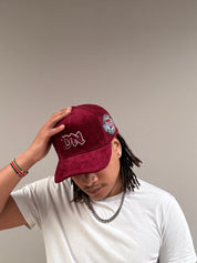 Certified Culture - Casquette satin bordeaux
