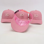 KIDS - VISIERE DOUBLÉE EN SATIN - ROSE - CHOCO CREAM - VERT