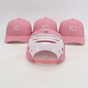 KIDS - VISIERE DOUBLÉE EN SATIN - ROSE - CHOCO CREAM - VERT