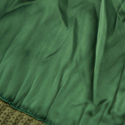 BONNET DOUBLÉ EN SATIN KAKI