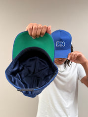 Casquette 5-Panels structurée doublée en satin anti-friction - “Legacy”