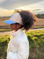 Demi-casquette anti-frictions doublée en satin enfant - « certified culture »