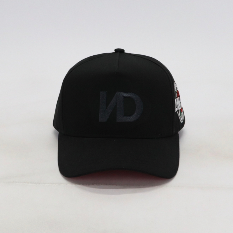 Black on Black - Casquette satin
