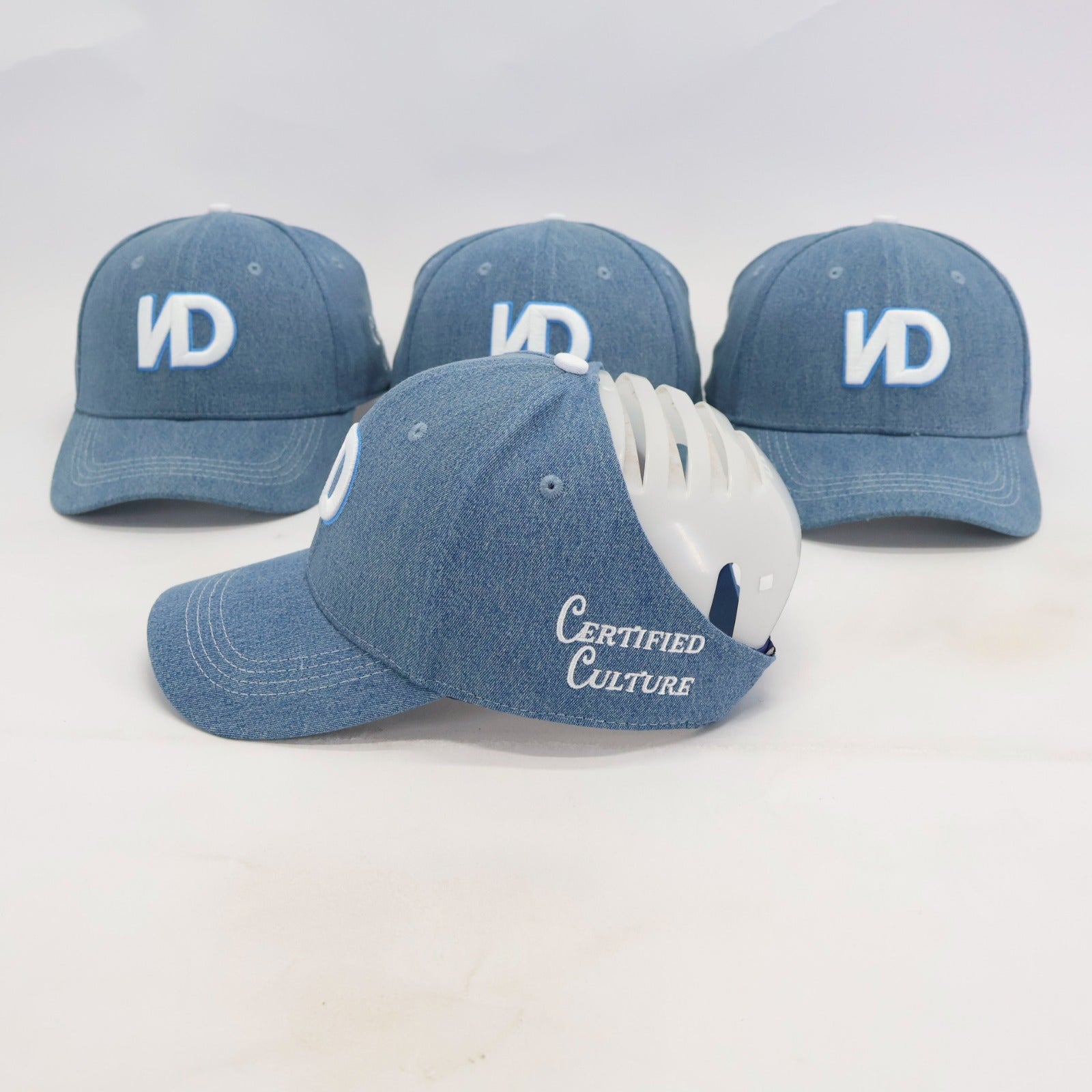 Demi-casquette Jeans Adulte