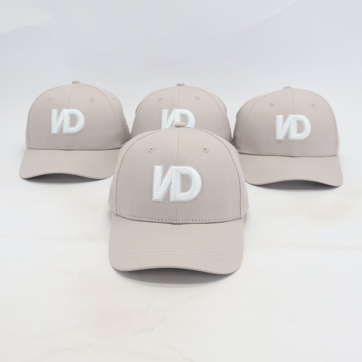 Demi-casquette Grise-Adulte