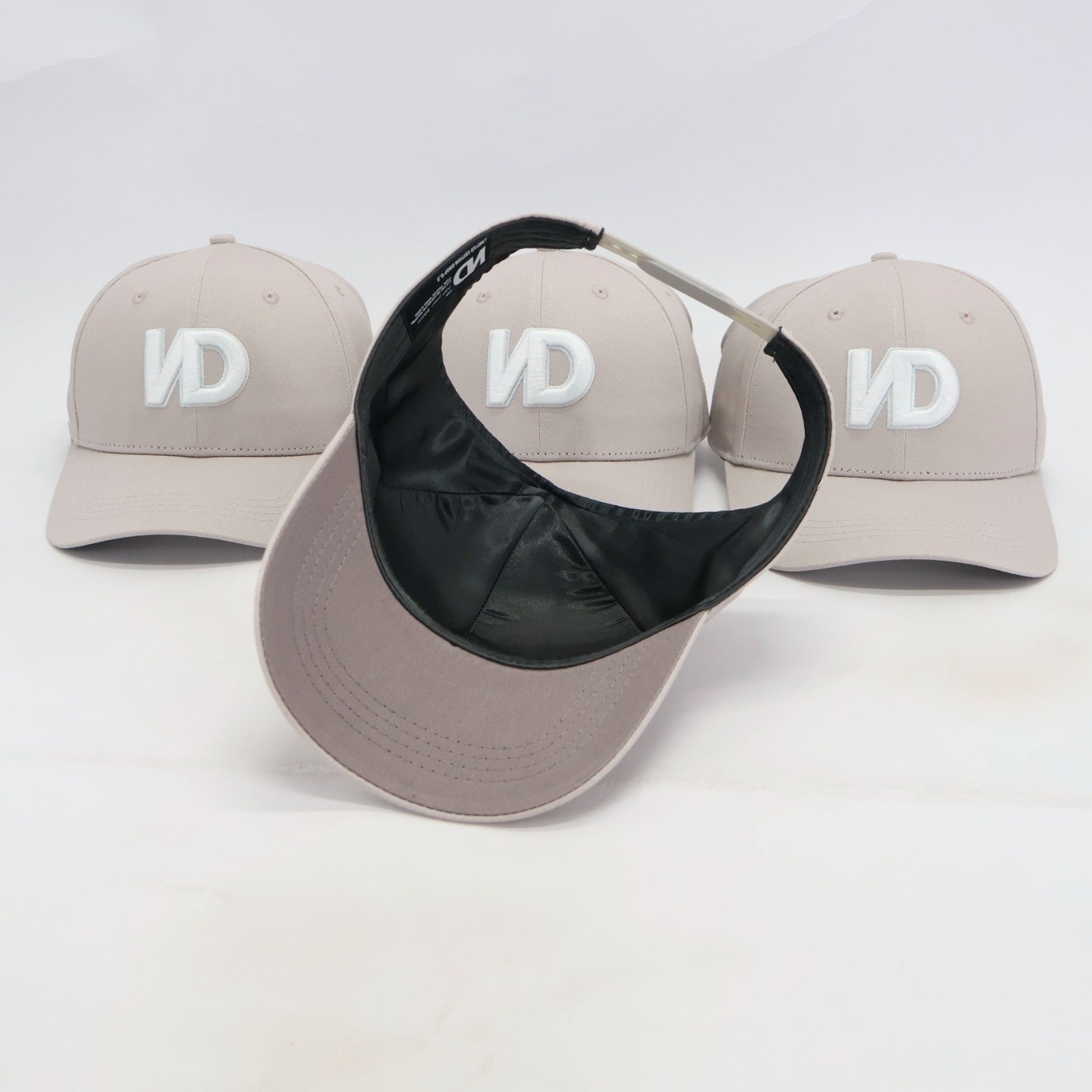 Demi-casquette Grise-Adulte