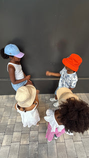 KIDS - VISIERE DOUBLÉE EN SATIN - PANDA BEIGE