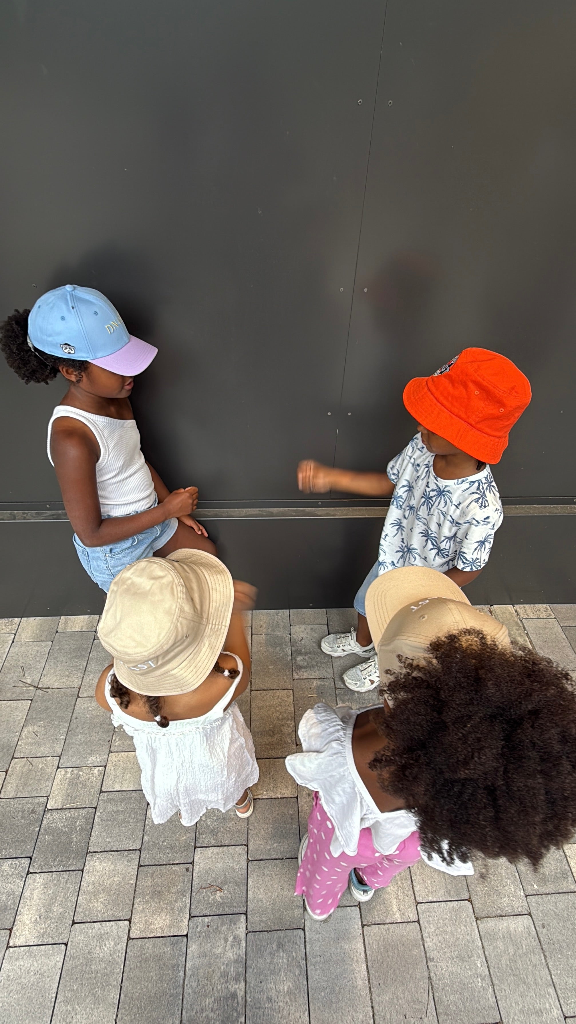 KIDS - VISIERE DOUBLÉE EN SATIN - PANDA BEIGE