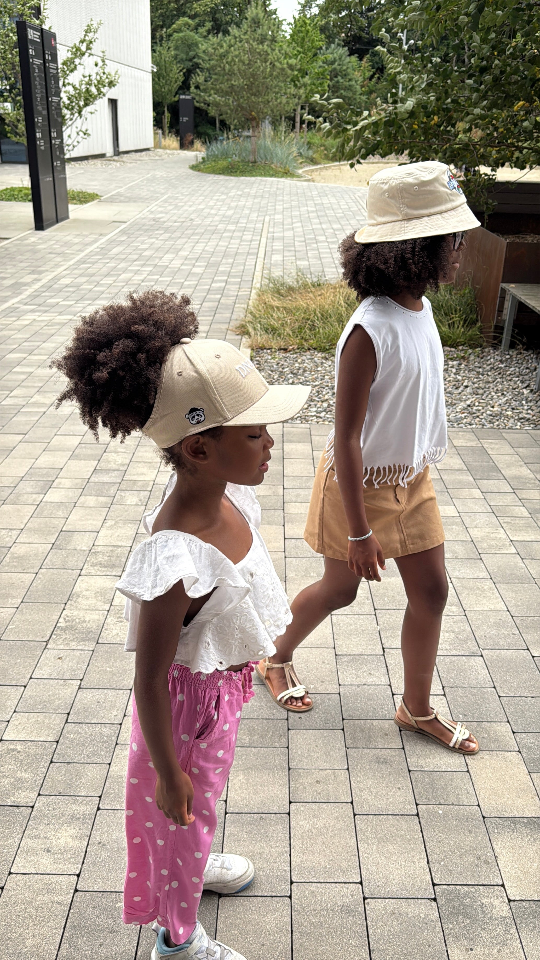 KIDS - VISIERE DOUBLÉE EN SATIN - PANDA BEIGE