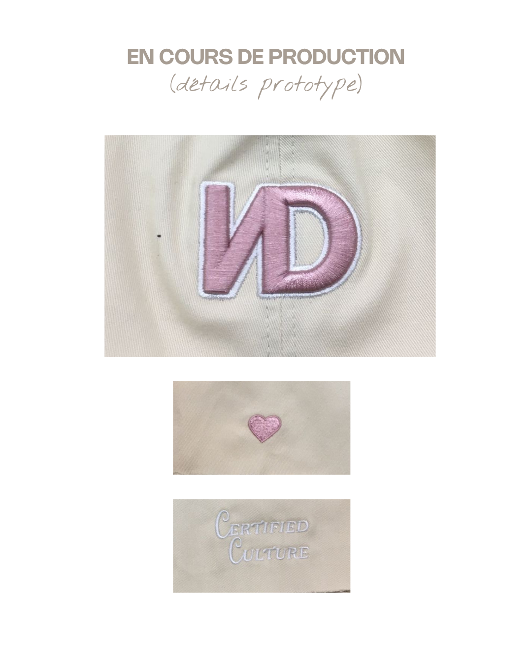 Demi-casquette satin rose - Enfant expédition dès le 15 juillet