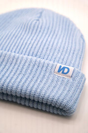 BONNET DOUBLÉ EN SATIN - KIDS BLUE