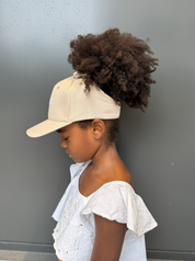 Demi-casquette anti-frictions doublée en satin enfant - « certified culture »