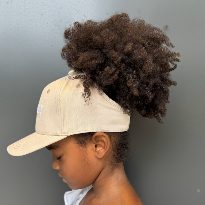 Demi-casquette anti-frictions doublée en satin enfant - « certified culture »