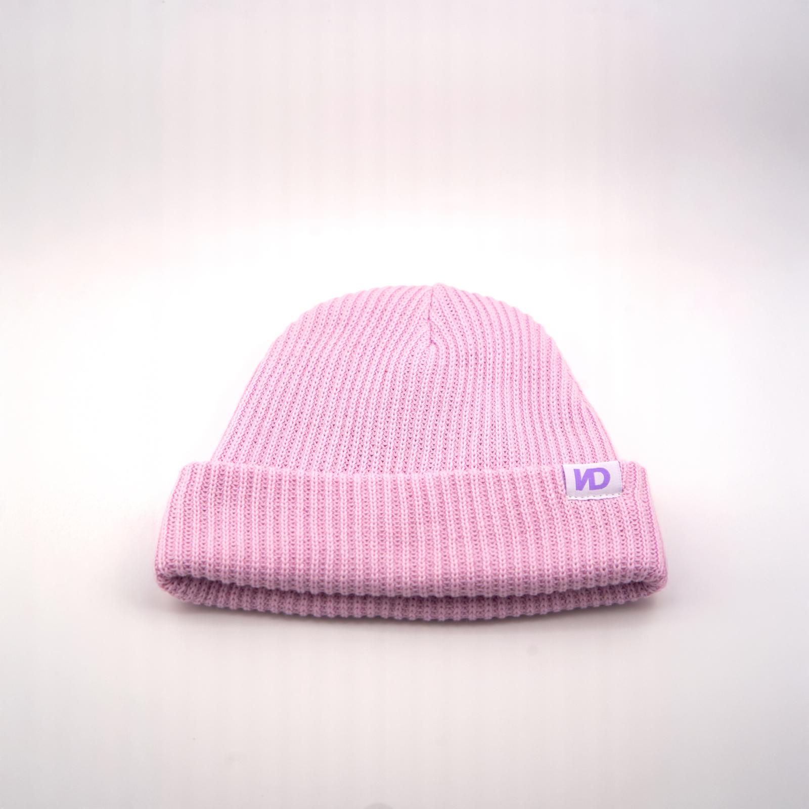 BONNET DOUBLÉ EN SATIN - KIDS MAUVE