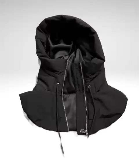 Capuche déperlante doublée satin anti-friction, protège vos cheveux du froid et des frottements